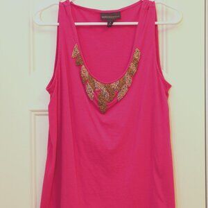 Dana Buchman beaded tank